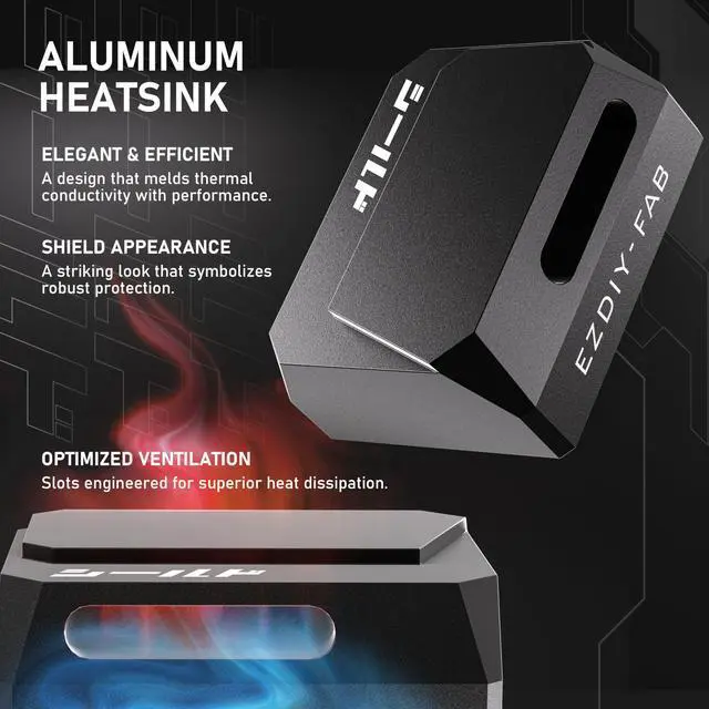 Alt view image 4 of 5 - EZDIY-FAB PCIe 5.0 Adapter - 600W 12+4pin, 16pin 12VHPWR GPU Power Connector, 180 Degree Right Angle - Compatible with RTX 3090Ti, 4070Ti, 4080, 4090 Graphics Cards - RVS Type, Black, 1 Pack