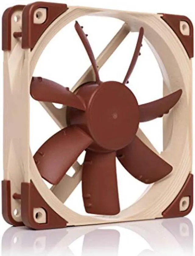 Main image of Noctua NF-S12A ULN, Ultra Quiet Silent Fan, 3-Pin (120mm, Brown)