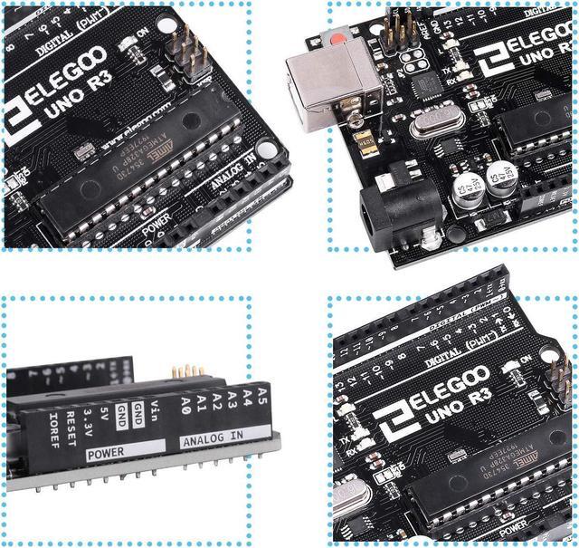 Alt view image 3 of 5 - ELEGOO UNO R3 Board ATmega328P & ELEGOO Mega R3 Project The Most Complete Ultimate Starter Kit