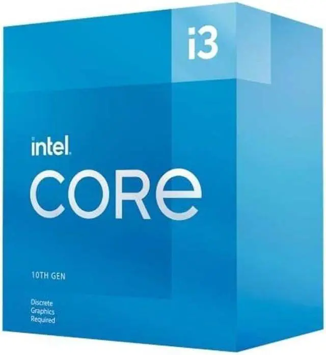 Alt view image 5 of 5 - Intel Core i3 10105 4 Core Processor Processor 8 Threads, 3.7GHz up to 4.4Ghz Turbo Comet Lake Refresh Socket LGA 1200 6MB Cache, 65W, Cooler