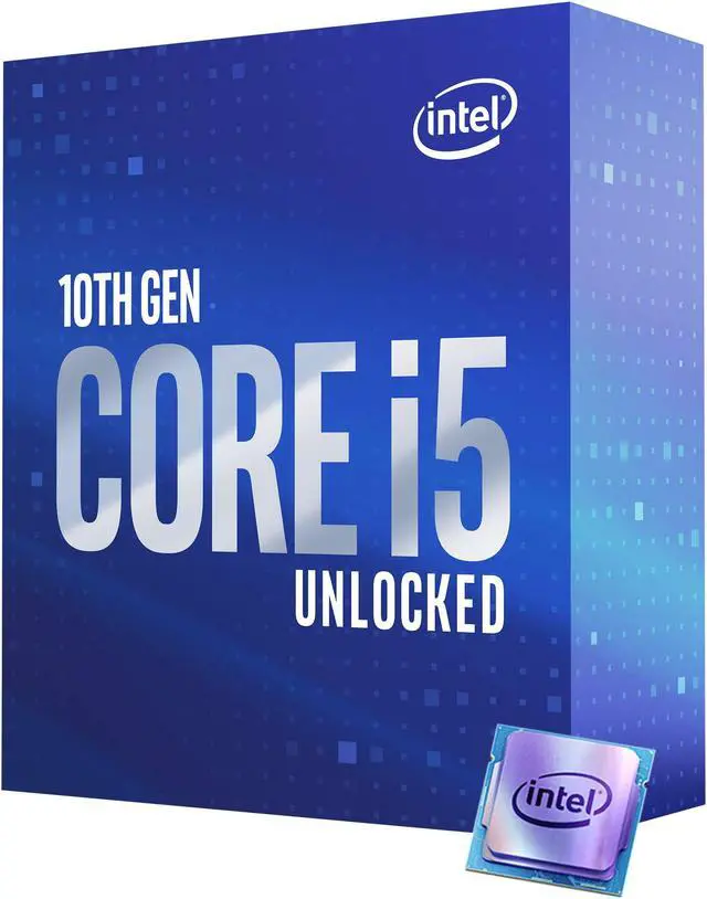 Alt view image 2 of 5 - Intel Core i5-10600K Desktop Processor 6 Cores up to 4.8 GHz Unlocked LGA1200 (Intel 400 Series Chipset) 125W