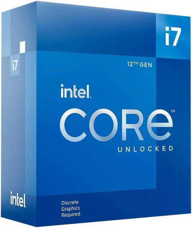 Main image of Intel Core i7-12700KF Gaming Desktop Processor 12 (8P+4E) Cores up to 5.0 GHz Unlocked LGA1700 600 Series Chipset 125W