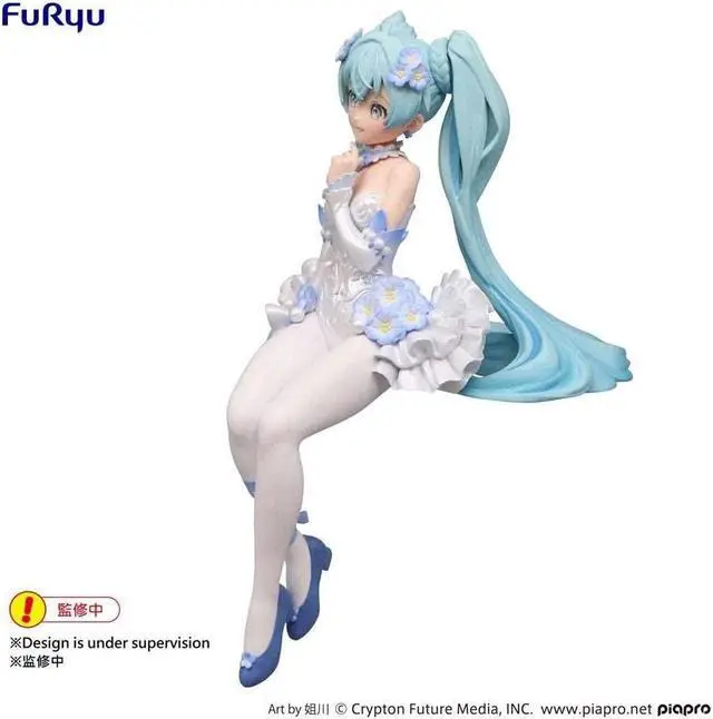 Alt view image 2 of 5 - Furyu - Hatsune Miku - Fairy Nemophila Noodle Stopper Figure