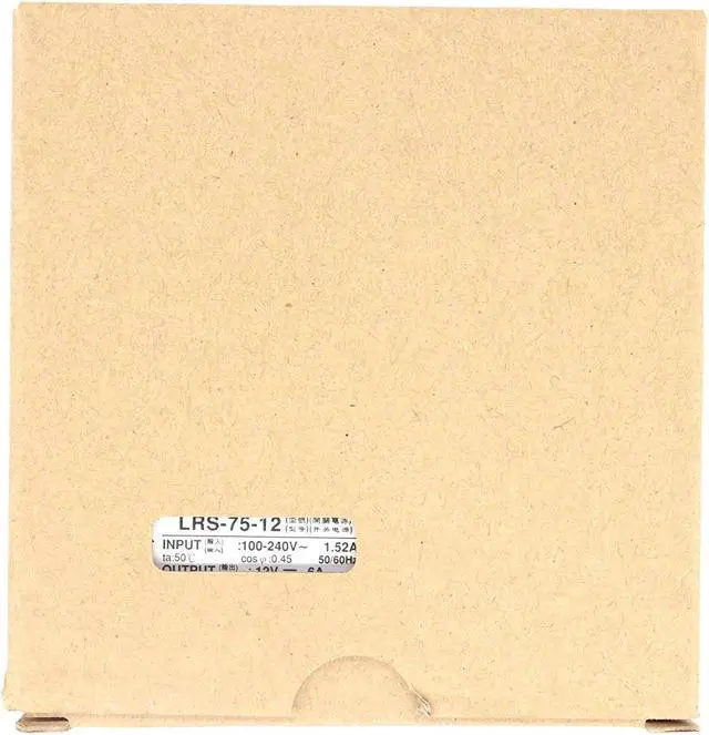 Alt view image 2 of 4 - MEAN WELL 72W 12V 6A Single Output Enclosed Switching Power Supply