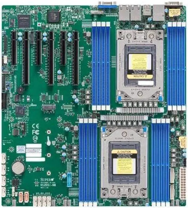 Main image of SUPERMICRO MBD-H12DSI-N6-O EATX Server Motherboard AMD EPYC(tm) 7003/7002 Series Processor