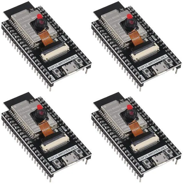 Main image of ACEIRMC 4pcs ESP32-DevKitC core Board ESP32 Development Board ESP32-WROOM-32D WiFi Bluetooth Development Board for Arduino IDE (ESP32-WROVER)