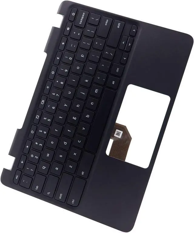 Main image of Deal4GO Black Upper Case Palmrest Keyboard Assembly Replacement for Lenovo Chromebook 11 N23 80YS (Touch & Non) 1KAFZZU0062 5CB0N00717