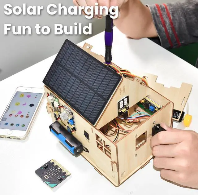 Alt view image 4 of 5 - KEYESTUDIO Smart Home Starter Kit for Microbit V2Excluding Micro bit v2 Board