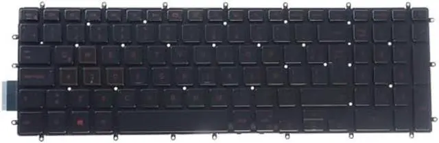 Main image of Laptop Keyboard,Latin Spanish,Red Backlit Keyboard Replacement Compatible with Dell G3 15 3500,G3 15 3579,G3 15 3590,G3 17 3779, G5 15 5500,G5 15 5587,G5 15 5590,G7 7590,G7 7588,G7 7790