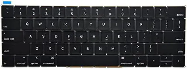 Alt view image 2 of 5 - Padarsey New A1989 A1990 Keyboard US Layout Compatible for MacBook Pro 13'' 15''A1990 A1989 Keyboard 2018 Year+Keyboard Screws+Screwdriver