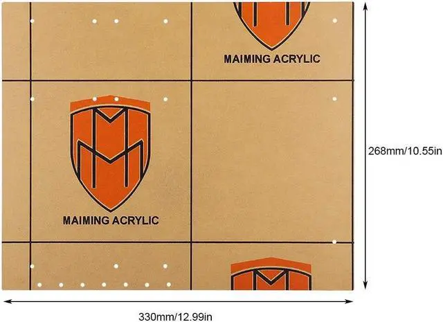 Alt view image 5 of 5 - ATX PC Open Frame ATX Test Bench Motherboard Overclock Computer Case DIY Mod Base Chassis for ATX Mothboard, 4mm Transparent Acrylic Frame PC Test Bench for Testing, Overclocking or Gaming