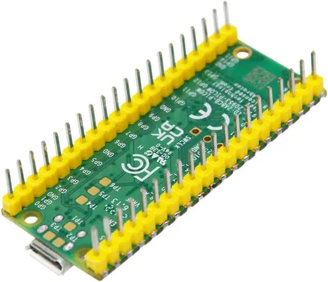 Alt view image 5 of 5 - DIGISHUO 2Pcs Raspberry Pi Pico W WiFi Wireless Microcontroller Board with Pre-Soldered Header Flexible Digital Interfaces | Based on RP2040 Chip | Dual-Core ARM Cortex M0+ Processor 133 MHz
