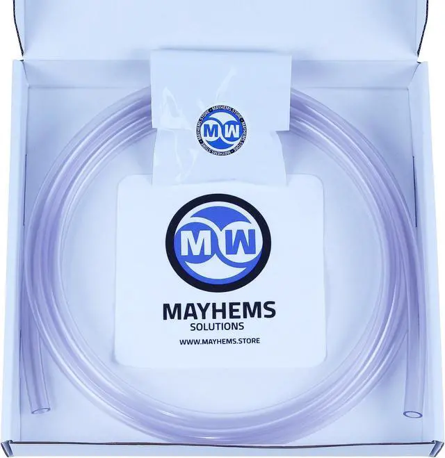 Main image of Mayhems - Premium Soft Tubing - Ultra Flex PVC - High Flexibility Version, 10 mm (3/8") Inner Diameter x 13 mm (1/2") Outer Diameter, 3 Metre Length