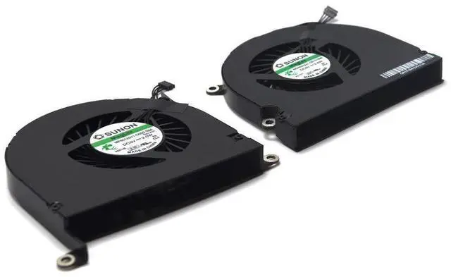 Alt view image 2 of 5 - Willhom Laptop CPU Cooling Cooler Fan Left Right Replacement for MacBook Pro 17" A1297 2009 2010 2011 MB604 MC226 MC024 MC725 MD311