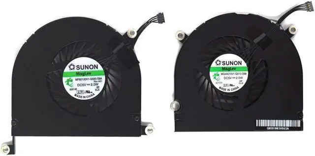 Main image of Willhom Laptop CPU Cooling Cooler Fan Left Right Replacement for MacBook Pro 17" A1297 2009 2010 2011 MB604 MC226 MC024 MC725 MD311