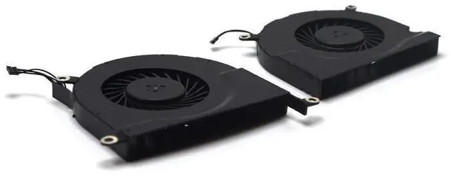 Alt view image 4 of 5 - Willhom Laptop CPU Cooling Cooler Fan Left Right Replacement for MacBook Pro 17" A1297 2009 2010 2011 MB604 MC226 MC024 MC725 MD311