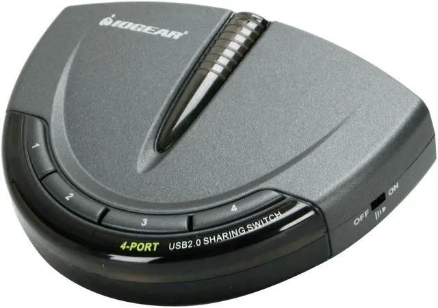 Main image of IOGear GUB431 4 port USB 2.0 Auto.Printer Sw