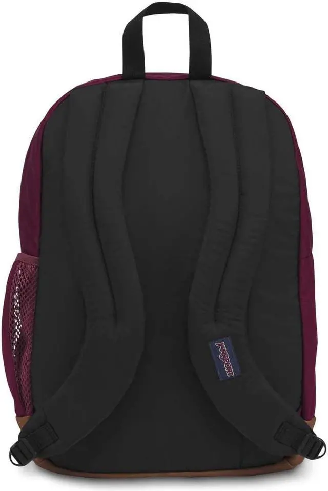Alt view image 5 of 5 - JanSport Cool Backpack, with 15-inch Laptop Sleeve - Large Computer Bag Rucksack with 2 Compartments, Ergonomic Straps, Russet Red