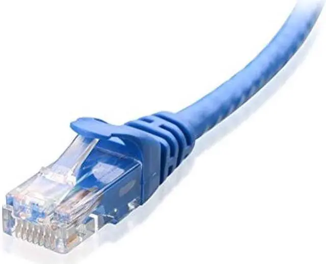 Alt view image 3 of 5 - Cable Matters 150-Foot Snagless Long Cat6 Ethernet Cable (Cat6 Cable, Cat 6 Cable) in Blue & 100-Foot Cat6A Shielded Ethernet Cable