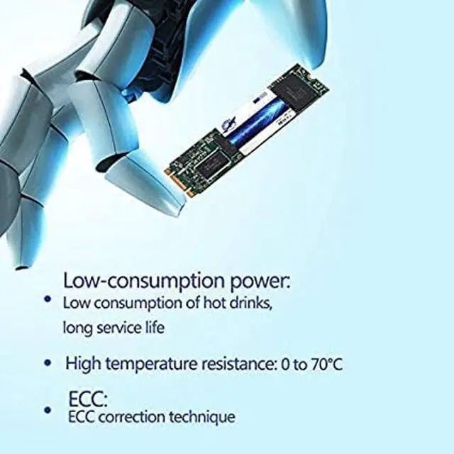 Alt view image 2 of 4 - Dogfish M.2 SSD 64GB SATA III 6 Gb/s, M.2 (2280mm) Internal Solid State Drive - Compatible with Desktop PC Laptop (M.2 2280, 64GB*5Pack)