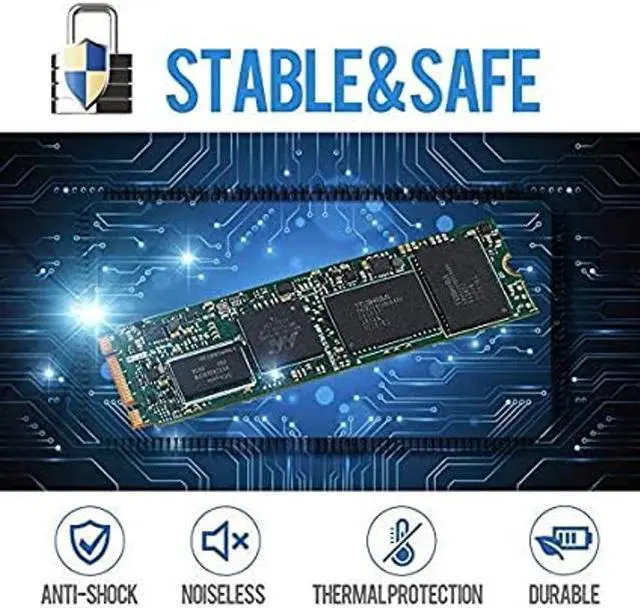 Alt view image 3 of 4 - Dogfish M.2 SSD 64GB SATA III 6 Gb/s, M.2 (2280mm) Internal Solid State Drive - Compatible with Desktop PC Laptop (M.2 2280, 64GB*5Pack)
