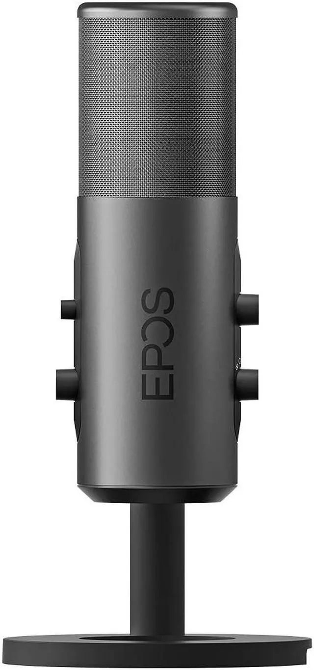 Alt view image 5 of 5 - EPOS Gaming B20 Streaming Microphone - 2.9m Cable USB-C Computer Microphone for Gaming - PC & Laptop Connection with Audio Controls - Compatible with PC, Mac, and PS4/5 - Desk Stand Included, Gray