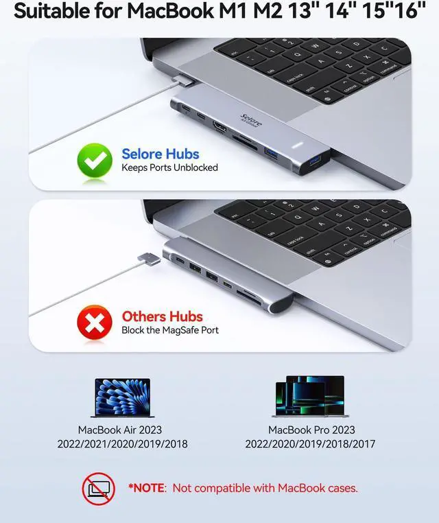 Alt view image 4 of 5 - Mac HDMI Adapter+Docking Station Dual Monitor