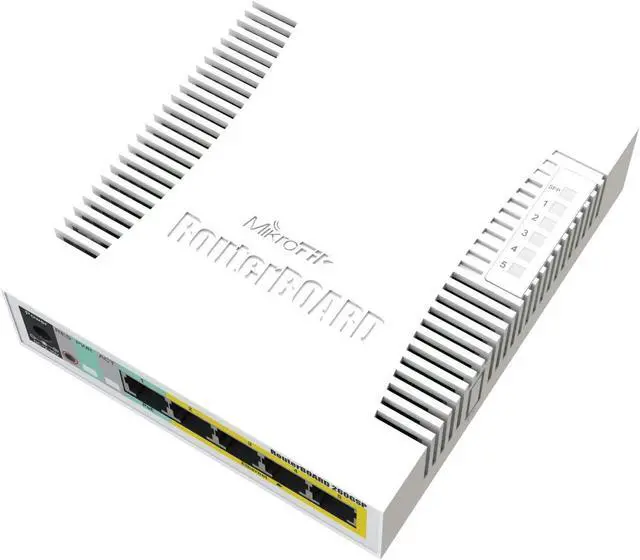 Main image of Mikrotik RB260GSP CSS106-1G-4P-1S 5-Port gigabit PoE Managed Switch SFP SwOS