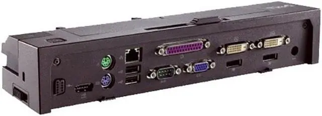 Alt view image 5 of 5 - Dell E-Port Plus Advanced Port Replicator with USB 3.0 for E Series Latitudes, 130W AC