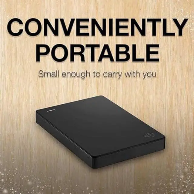 Alt view image 5 of 5 - Seagate Portable 2TB External Hard Drive HDD -- USB 3.0 for PC, Mac, PlayStation, & Xbox -1-Year Rescue Service (STGX2000400)