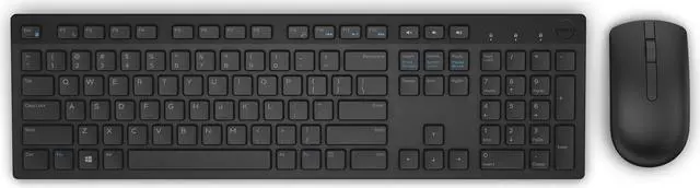 Main image of Dell KM636 Wireless Keyboard & Mouse Combo (5WH32), Black
