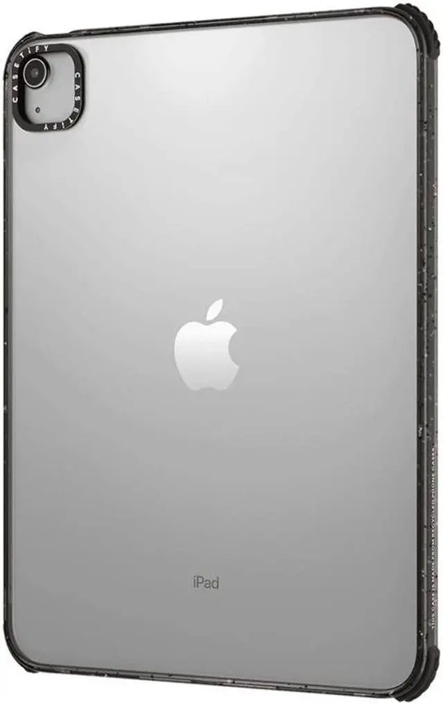 Alt view image 3 of 4 - CASETiFY Impact Case for iPad Pro 12.9" (3rd/4th/5th/6th Gen) - Nantucket Blue Hydrangeas by Ann Marie Coolick - Clear Black