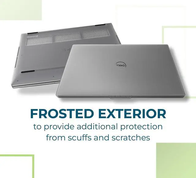 Alt view image 4 of 5 - Gumdrop ProTech Hard Shell Laptop Case Fits Dell XPS 15 9530 9520 9510 9500 | Precision Series 5570 5560 5550 (Clamshell) - Slim and Lightweight Reliable Scratch-Proof Clear Protective Cover