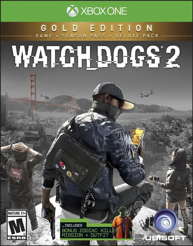 Main image of Watch Dogs 2: Gold Edition (Includes Extra Content + Season Pass subscription) - Xbox One