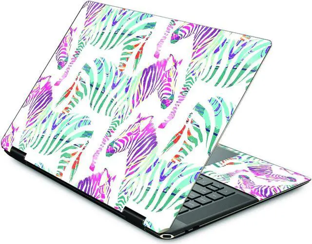 Main image of MightySkins Glossy Glitter Skin Compatible with HP Spectre X360 16" (2022) - Zebra Mosaic | Protective, Durable High-Gloss Glitter Finish | Easy to Apply, Remove, and Change Styles | Made in The USA