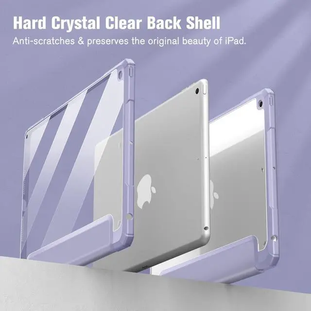 Alt view image 5 of 5 - Fintie Hybrid Slim Case for iPad 9th / 8th / 7th Generation 10.2 Inch + Shockproof Lightweight Kids Case