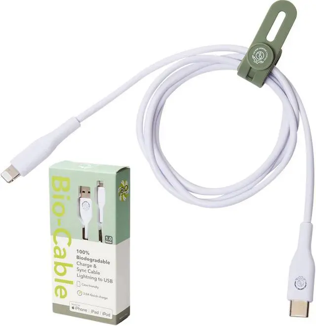 Main image of USB C to Lightning Cable - 3.0A Fast Charger with High-Speed Transfer & Sync Data - USB-C to LTG Charging Cord - Phone Case Friendly Connector, Compatible with iPhone, iPad, & iPod - 6.5ft