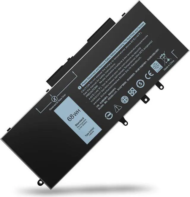 Alt view image 2 of 5 - BND GJKNX Laptop Battery for Precision 15 3520 3530 Series GD1JP DY9NT Dell Latitude 5580 5480 5YHR4 5280 5288 5488 5590 5591 5490 5491 5495 E5480 E5580 E5490 E5590 [68Wh 7.6V]