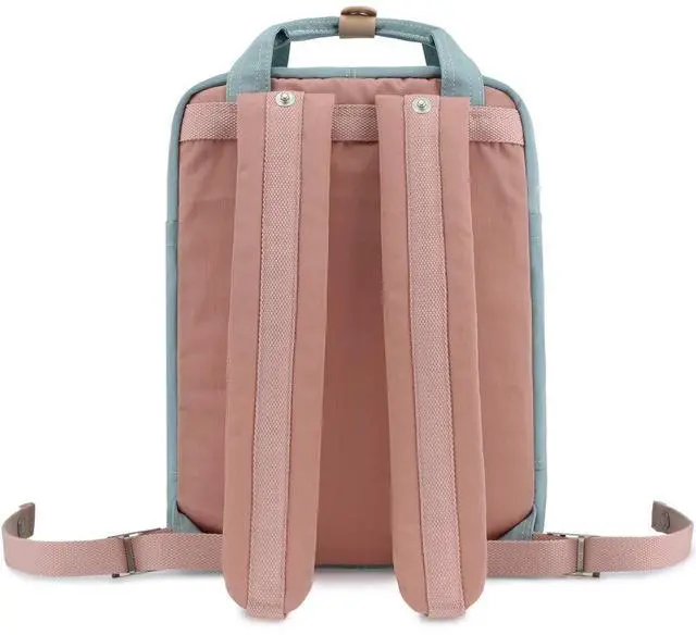 Alt view image 4 of 5 - Himawari Backpack/Travel Backpack for Women 14.9" College Vintage Waterproof Bag , Work Backpack for 14inch Laptop(-HIM-01#pink&blue)