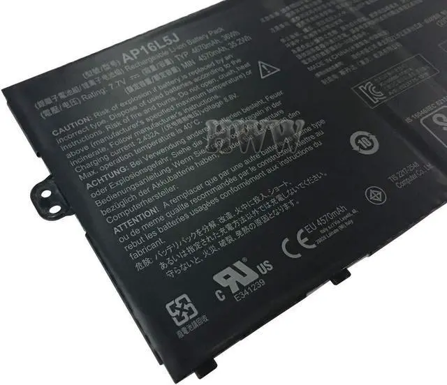 Alt view image 2 of 4 - K KYUER New 7.7V 36Wh 4670mAh AP16L5J Battery Compatible with Acer Aspire Swift 5 SF514-52T Spin 1 SP111-32N Series