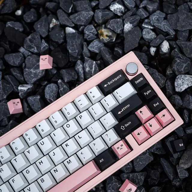 Alt view image 4 of 5 - Custom Keycaps 171 Keys Double Shot Olivia Cherry Profile Keycaps for Cherry MX Switches GMMK Pro 61/64/ 87/104/108 Mechanical Gaming Keyboard