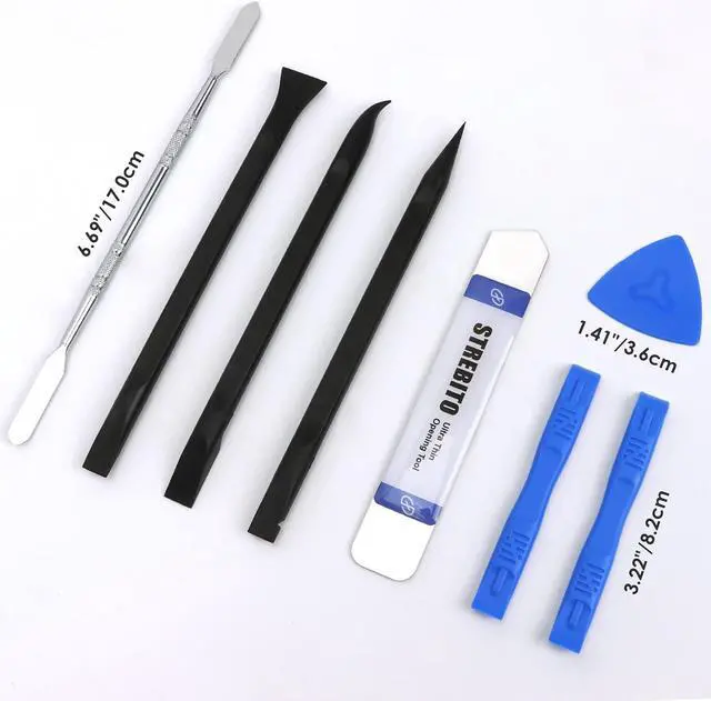 Alt view image 5 of 5 - STREBITO Precision Screwdriver Set 142-Piece + 11-Piece Spudger Pry Tool Kit Bundle, Plastic & Metal Spudger Kit for iPhone, Laptop, iPad, Cell Phone, MacBook, Tablet, Computer, Electronics Repair