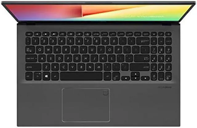 Alt view image 4 of 5 - ASUS VivoBook 15 Thin and Light Laptop, 15.6" FHD Display, Intel i3-1005G1 CPU, 8GB RAM, 128GB SSD, Backlit Keyboard, Fingerprint, Windows 10 Home in S Mode, Slate Gray, F512JA-AS34