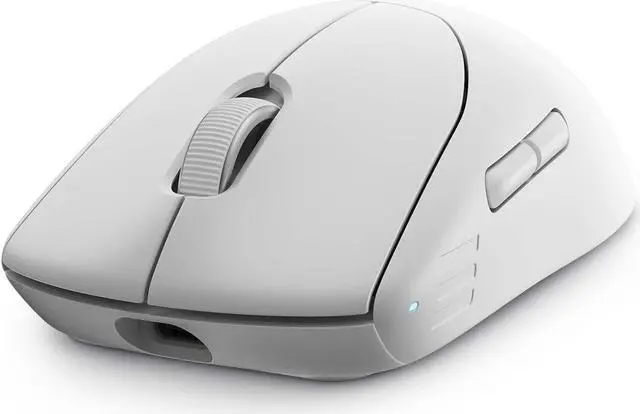 Alt view image 3 of 5 - Alienware Pro Wireless Gaming Mouse - 2.4GHz Gaming Wireless/USB Wired Connectivity, Adjustable DPI, Optical Sensor Technology, 6 Programmable Buttons, 650 IPS Sensor Max Speed - Lunar Light