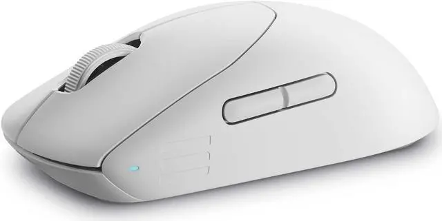 Alt view image 4 of 5 - Alienware Pro Wireless Gaming Mouse - 2.4GHz Gaming Wireless/USB Wired Connectivity, Adjustable DPI, Optical Sensor Technology, 6 Programmable Buttons, 650 IPS Sensor Max Speed - Lunar Light