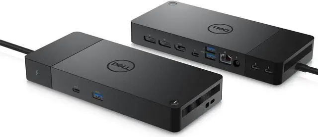 Alt view image 5 of 5 - Thunderbolt - HDMI, DP, Thunderbolt - GigE DELL, W126892870 (Thunderbolt - GigE DELL WD22TB4, Docking, Thunderbolt, 10,100,1000 Mbit/s, Black, 5120 x 2880 Pixels, DC)