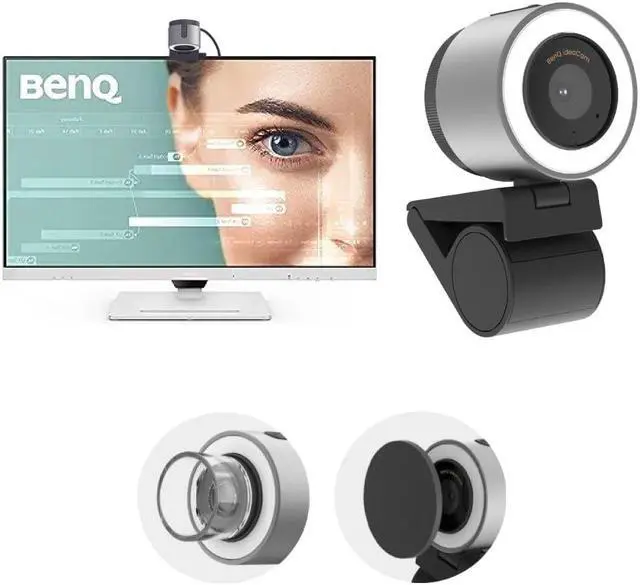 Main image of BenQ 32 Inch IPS 1440p Monitor GW3290QT ideaCam S1 Plus | All in One with Webcam Document Camera and 15X Glass Zoom Lens to Convey Your Idea | Plug and Play Computer Camera for PC