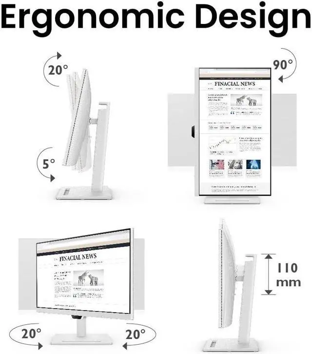 Alt view image 4 of 5 - BenQ 32 Inch IPS 1440p Monitor GW3290QT ideaCam S1 Plus | All in One with Webcam Document Camera and 15X Glass Zoom Lens to Convey Your Idea | Plug and Play Computer Camera for PC
