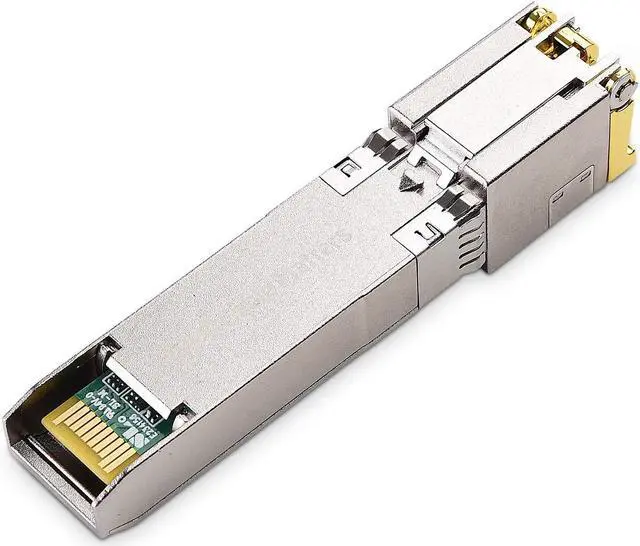 Alt view image 2 of 5 - Cable Matters 10GBASE-T 10 Gigabit SFP+ to RJ45 Copper Ethernet Modular Transceiver for Cisco, Ubiquiti, TP-Link, Huawei, Mikrotik, Netgear, and Supermicro Equipment