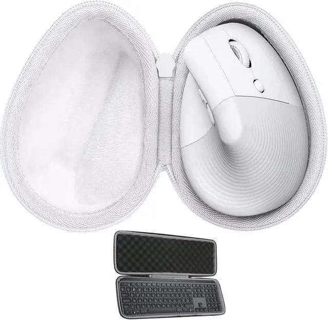 Main image of Hard Case for Logitech Lift Vertical Mouse + MX Keys Keyboard